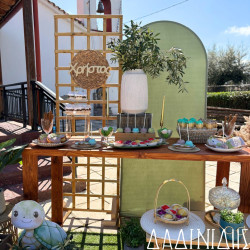 Στολισμός βάπτισης "Χελωνάκι-ελιά" ΣΤΟΛ233