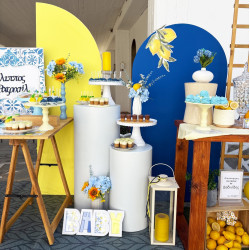 Στολισμός βάπτισης "Λεμόνι" ΣΤΟΛ238