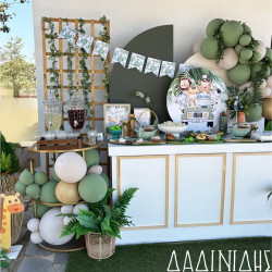 Στολισμός βάπτισης "Ζωάκια της ζούγκλας" ΣΤΟΛ222