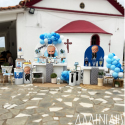 Στολισμός βάπτισης "Baby boss" ΣΤΟΛ239