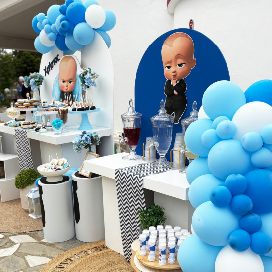 Στολισμός βάπτισης "Baby boss" ΣΤΟΛ239