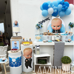 Στολισμός βάπτισης "Baby boss" ΣΤΟΛ239