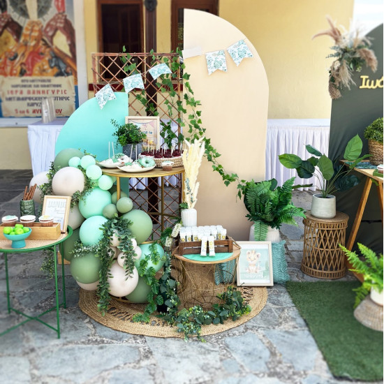 Στολισμός βάπτισης "Λιονταράκι" ΣΤΟΛ243