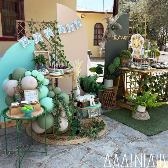 Στολισμός βάπτισης "Λιονταράκι" ΣΤΟΛ243