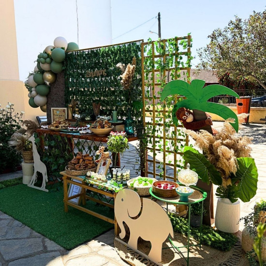 Στολισμός βάπτισης "Safari" ΣΤΟΛ231