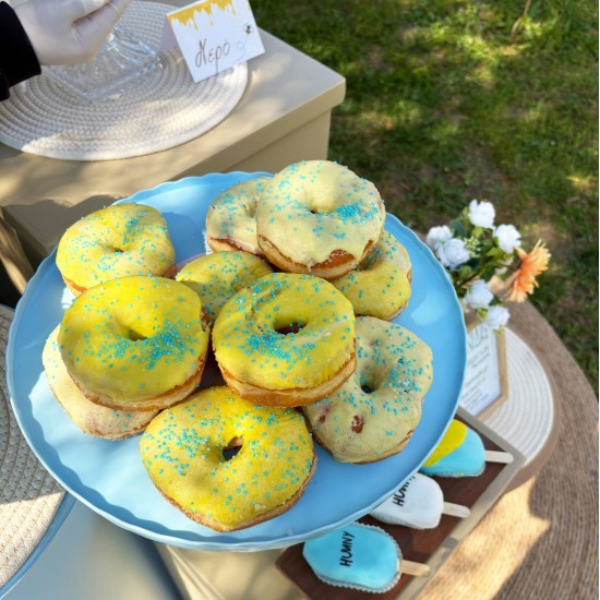 Στολισμός βάπτισης "Αρκουδάκι Winnie με μπαλόνια" ΣΤΟΛ250