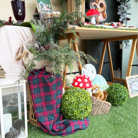 Στολισμός βάπτισης "Ζωάκια του δάσους" ΣΤΟΛ248