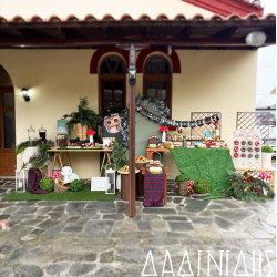 Στολισμός βάπτισης "Ζωάκια του δάσους" ΣΤΟΛ248