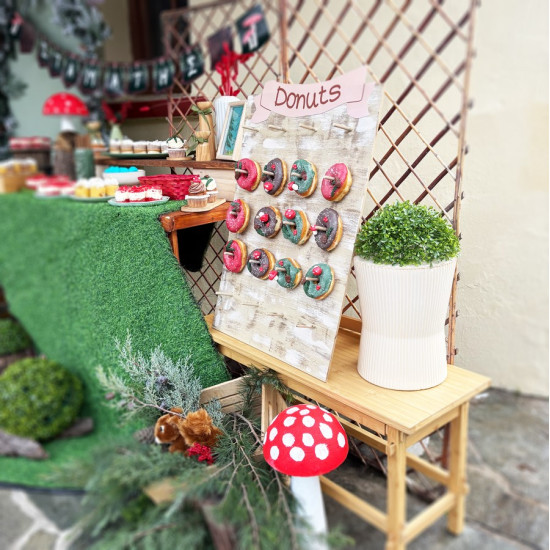 Στολισμός βάπτισης "Ζωάκια του δάσους" ΣΤΟΛ248