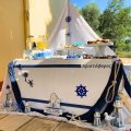 Στολισμός βάπτισης "Καράβι-ναυτικό" ΣΤΟΛ210