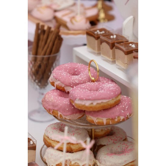 Στολισμός βάπτισης "Καρουζέλ ροζ" ΣΤΟΛ226