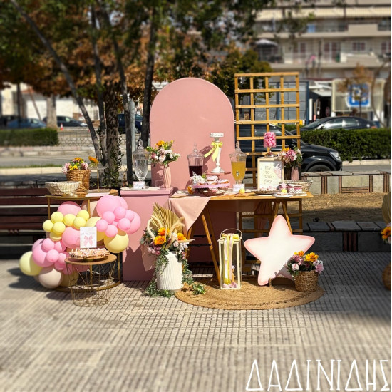 Στολισμός βάπτισης "Αερόστατο" ΣΤΟΛ245