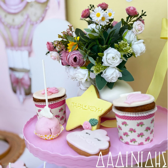 Στολισμός βάπτισης "Αερόστατο" ΣΤΟΛ245