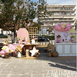 Στολισμός βάπτισης "Αερόστατο" ΣΤΟΛ245