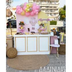 Στολισμός βάπτισης "Αερόστατο" ΣΤΟΛ245