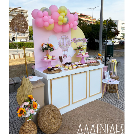 Στολισμός βάπτισης "Αερόστατο" ΣΤΟΛ245