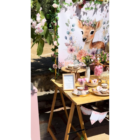 Στολισμός βάπτισης "Ελαφάκι" ΣΤΟΛ240