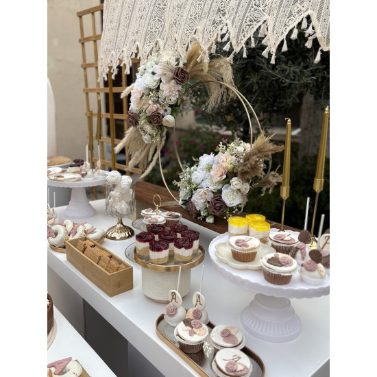 Στολισμός γαμοβάπτισης Boho ΣΤΟΛ247