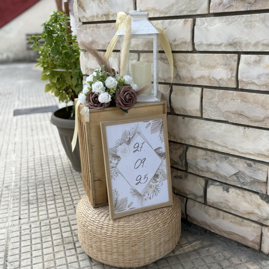 Στολισμός γαμοβάπτισης Boho ΣΤΟΛ247