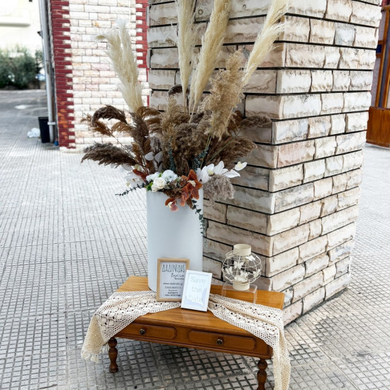 Στολισμός γαμοβάπτισης Boho ΣΤΟΛ247