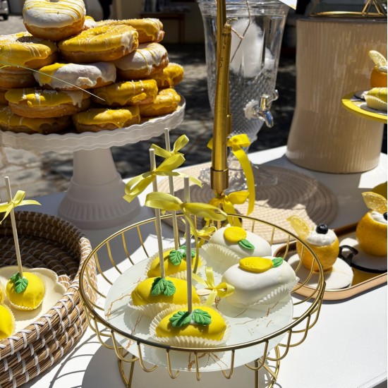 Στολισμός βάπτισης "Λεμόνι" ΣΤΟΛ251