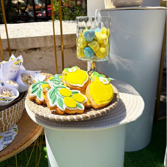 Στολισμός βάπτισης "Λεμόνι" ΣΤΟΛ251
