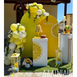 Στολισμός βάπτισης "Λεμόνι" ΣΤΟΛ251