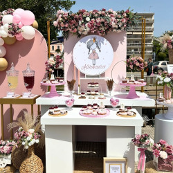 Στολισμός βάπτισης "Πριγκίπισσα" ΣΤΟΛ207