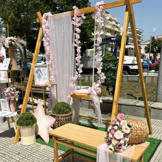Στολισμός βάπτισης "Πριγκίπισσα" ΣΤΟΛ207