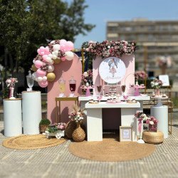 Στολισμός βάπτισης "Πριγκίπισσα" ΣΤΟΛ207