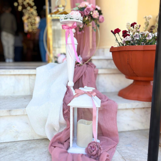 Στολισμός βάπτισης "Λουλούδια-κούνια" ΣΤΟΛ234