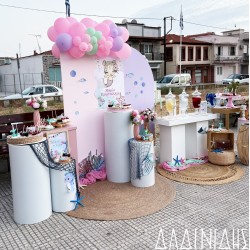 Στολισμός βάπτισης "Γοργόνα" ΣΤΟΛ249