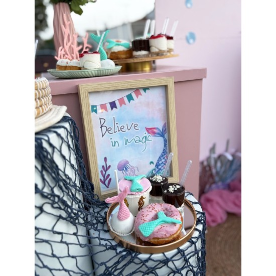 Στολισμός βάπτισης "Γοργόνα" ΣΤΟΛ249