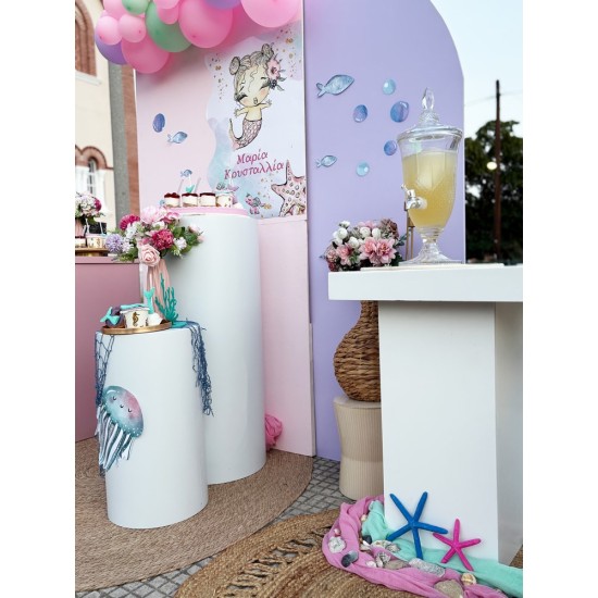 Στολισμός βάπτισης "Γοργόνα" ΣΤΟΛ249