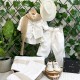 Πακέτο βάπτισης "Boho pampas Μονόγραμμα" Guy Laroche ΠΑ246