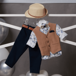 Βαπτιστικό ρούχο Μάκης Τσέλιος Α1569 Βαπτιστικό ρούχο Μάκης Τσέλιος Α1569