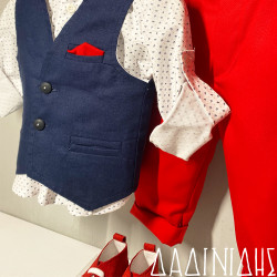 Βαπτιστικό ρούχο Μάκης Τσέλιος ΒΑ1563