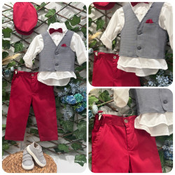 Βαπτιστικό ρούχο Μάκης Τσέλιος Α1604 