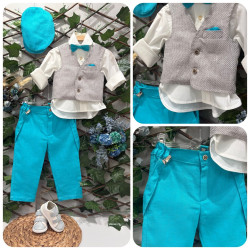 Βαπτιστικό ρούχο Μάκης Τσέλιος Α1595