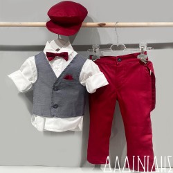 Βαπτιστικό ρούχο Μάκης Τσέλιος Α1604  Βαπτιστικό ρούχο Μάκης Τσέλιος Α1604