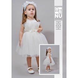 Βαπτιστικό φόρεμα NU Chouette Κ1790 Βαπτιστικό φόρεμα NU Chouette Κ1790
