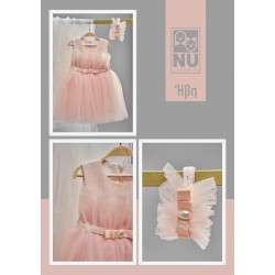 Βαπτιστικό φόρεμα NU Chouette Κ1791 Βαπτιστικό φόρεμα NU Chouette Κ1791