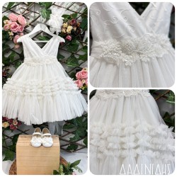 Βαπτιστικό φόρεμα Guy Laroche Κ1878 (Σε πακέτο βάπτισης 120€)