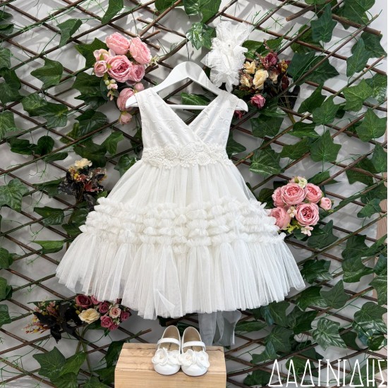 Βαπτιστικό φόρεμα Guy Laroche Κ1878 (Σε πακέτο βάπτισης 120€)