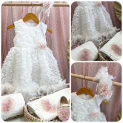 Βαπτιστικό φόρεμα NU Chouette Κ1710