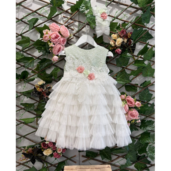 Βαπτιστικό φόρεμα Guy Laroche Κ1832  (Σε πακέτο βάπτισης 120€)