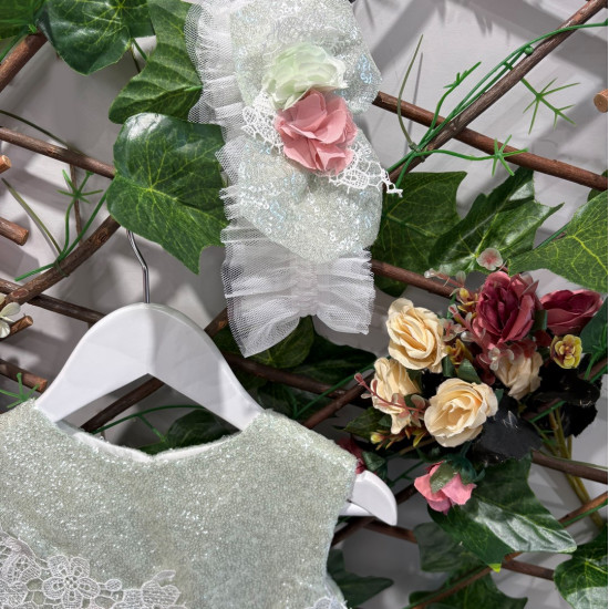 Βαπτιστικό φόρεμα Guy Laroche Κ1832  (Σε πακέτο βάπτισης 120€)