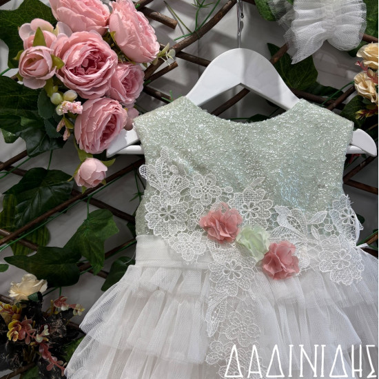 Βαπτιστικό φόρεμα Guy Laroche Κ1832  (Σε πακέτο βάπτισης 120€)