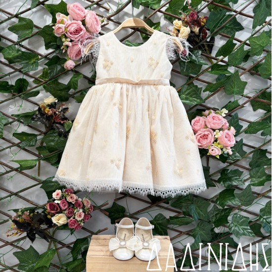 Βαπτιστικό φόρεμα χειροποίητο Κ1881