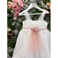 Βαπτιστικό φόρεμα χειροποίητο Κ1880